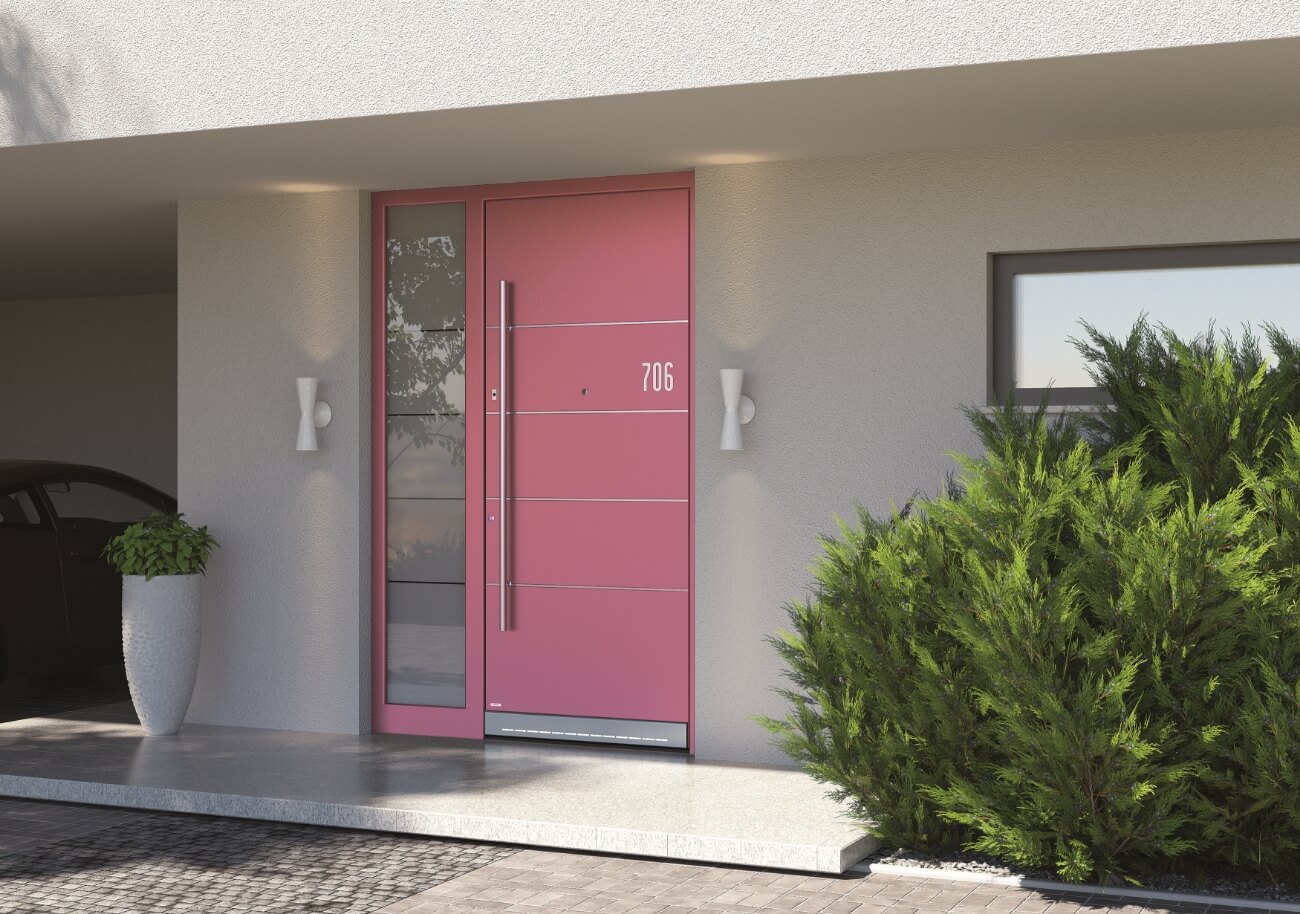 High-quality pink entrance designs