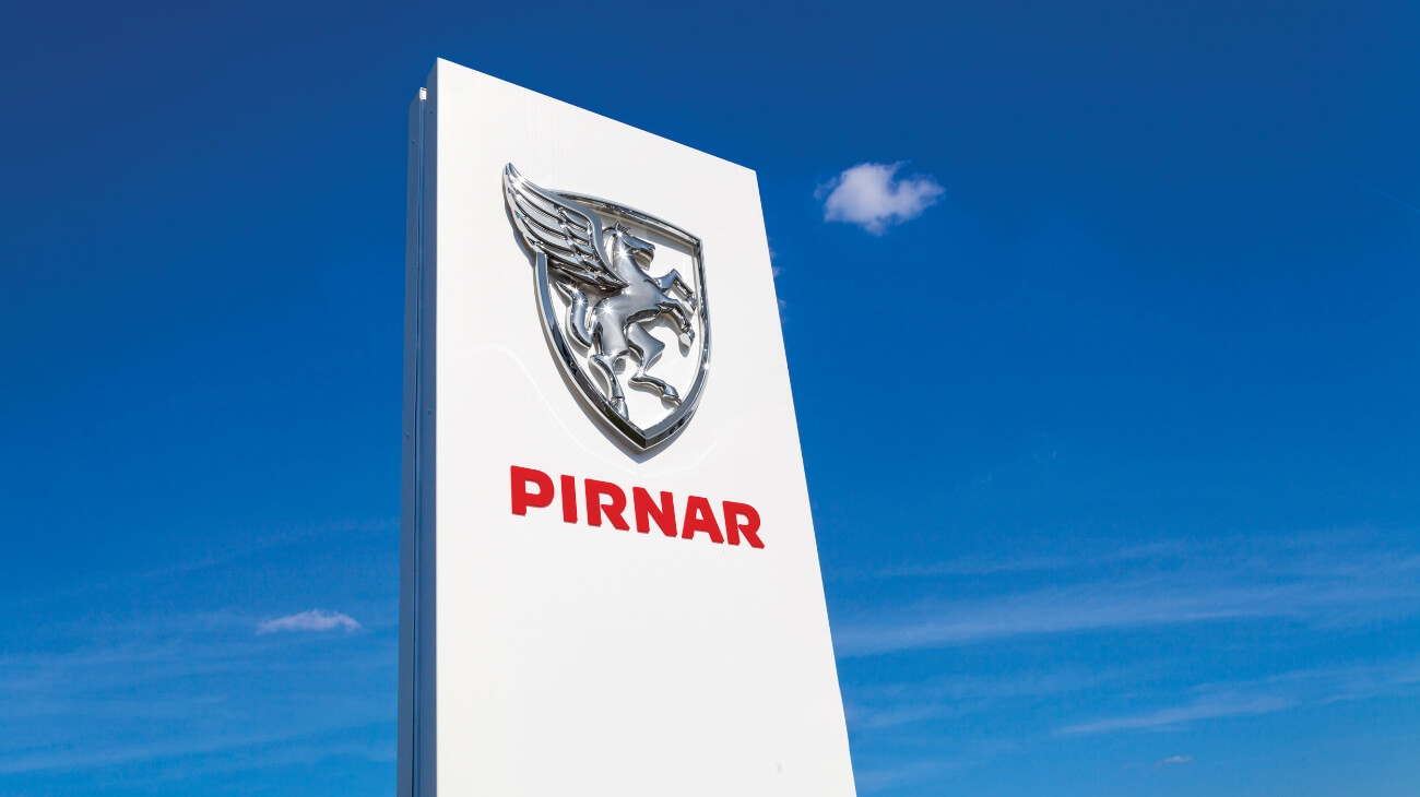 Pirnar's logo